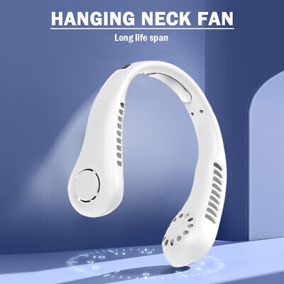 Bladeless Portable Neck Fan - Rechargeable Hands Free Cooling