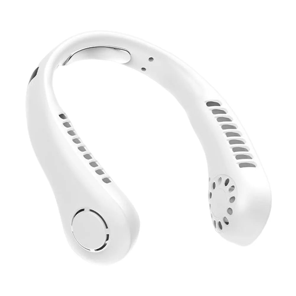 Bladeless Portable Neck Fan - Rechargeable Hands Free Cooling