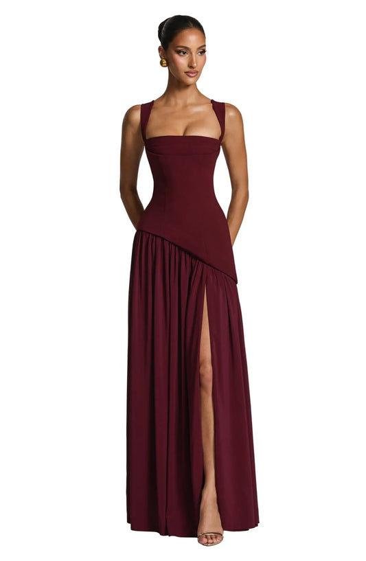 Women’s Sleeveless A-Line Maxi Dress
