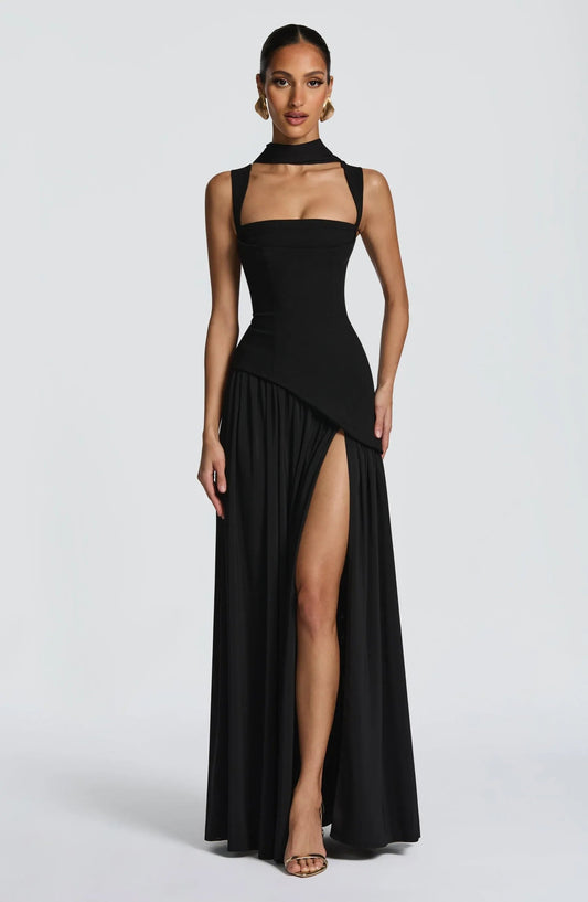 Women’s Sleeveless A-Line Maxi Dress