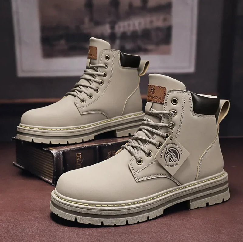 Men’s Orthopedic Lace-Up High-Top Boots