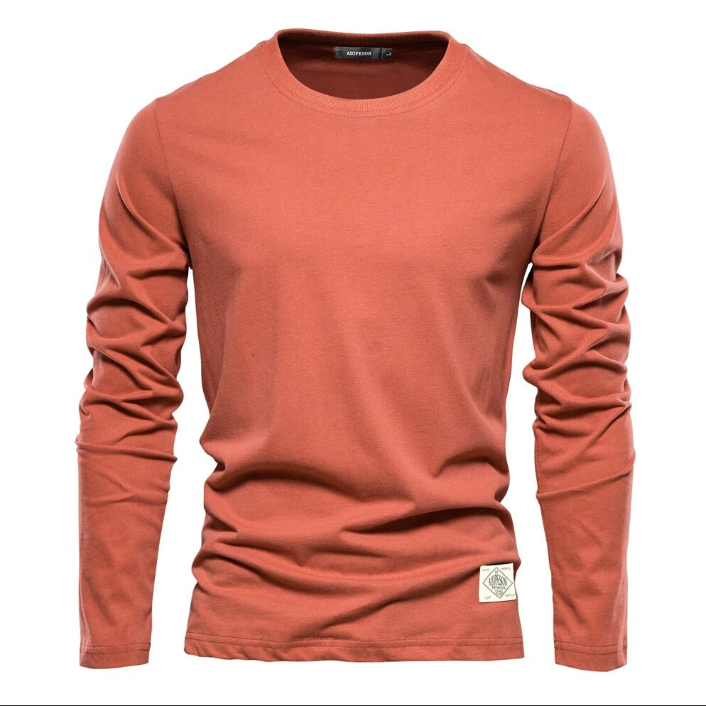 Men’s Long Sleeve T-Shirt – Classic Fit for Everyday Comfort