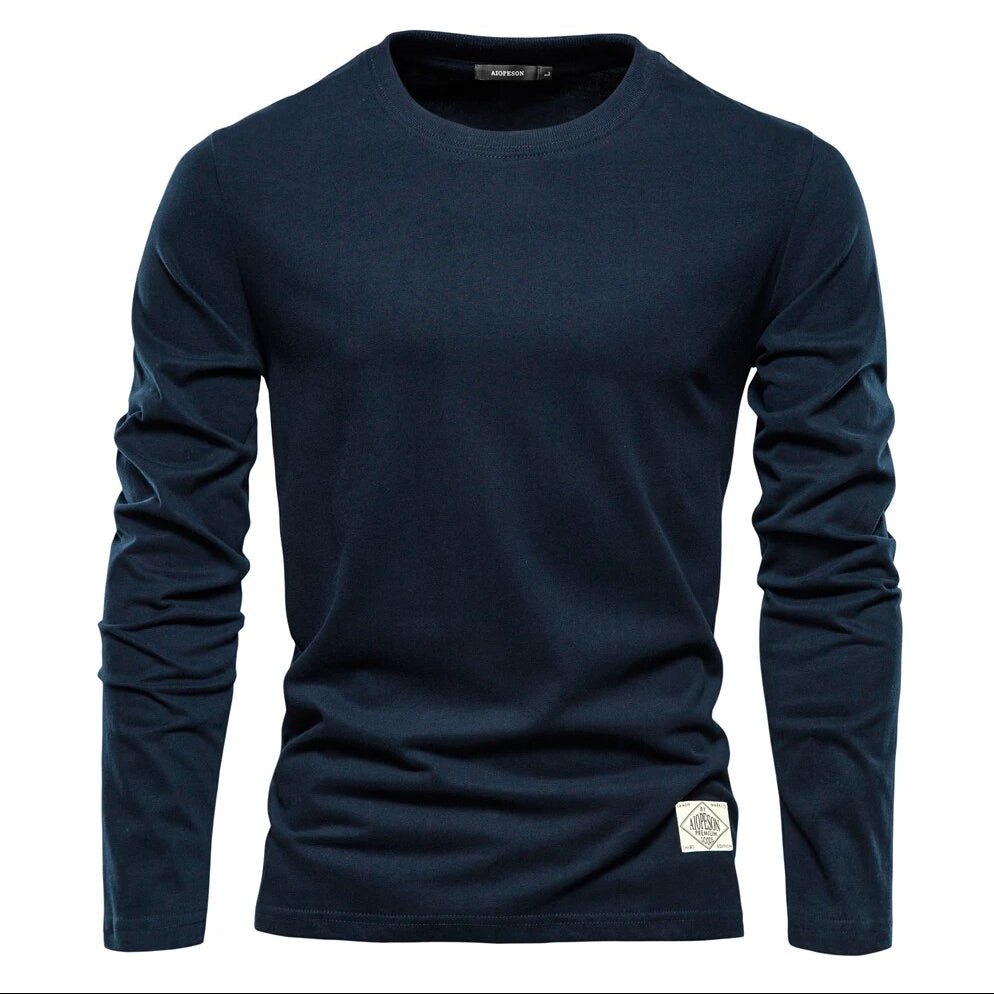 Men’s Long Sleeve T-Shirt – Classic Fit for Everyday Comfort