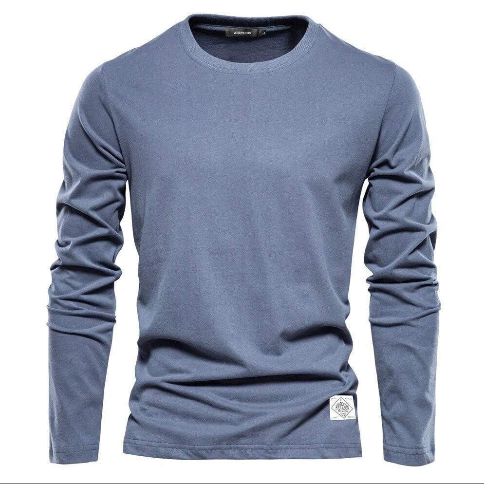 Men’s Long Sleeve T-Shirt – Classic Fit for Everyday Comfort