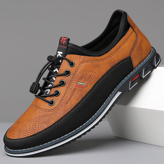 Men's Premium Comfort Leather Shoes Ergonomic Support Dress Casual