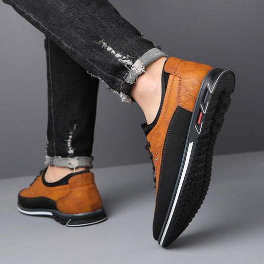 Men's Premium Comfort Leather Shoes Ergonomic Support Dress Casual