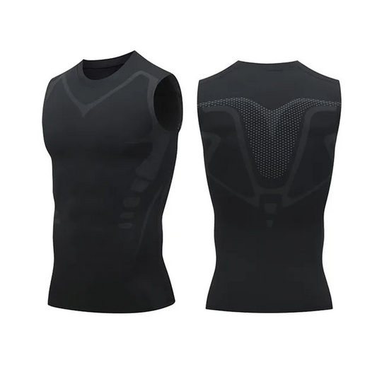 Men’s Compression Slimming Shirt – Body Shaper for Tummy Control