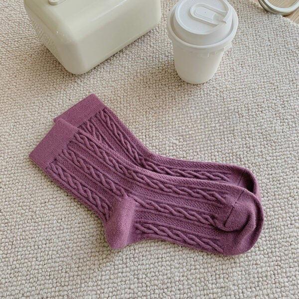 Women's Cozy Bunny Wool-Blend Socks