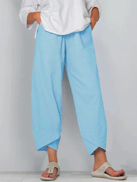 Women’s High-Waist Wide-Leg Tulip Pants