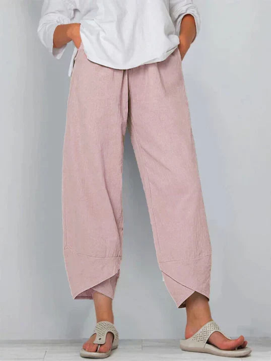 Women’s High-Waist Wide-Leg Tulip Pants