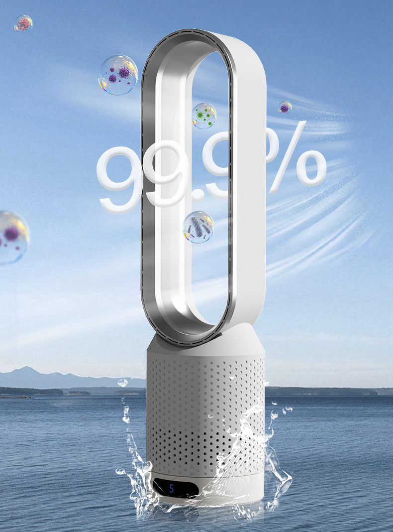 Indoor Air Purifier with UV and Multi-Speed Oscillation