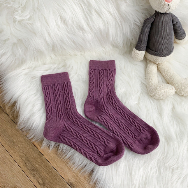 Women's Cozy Bunny Wool-Blend Socks