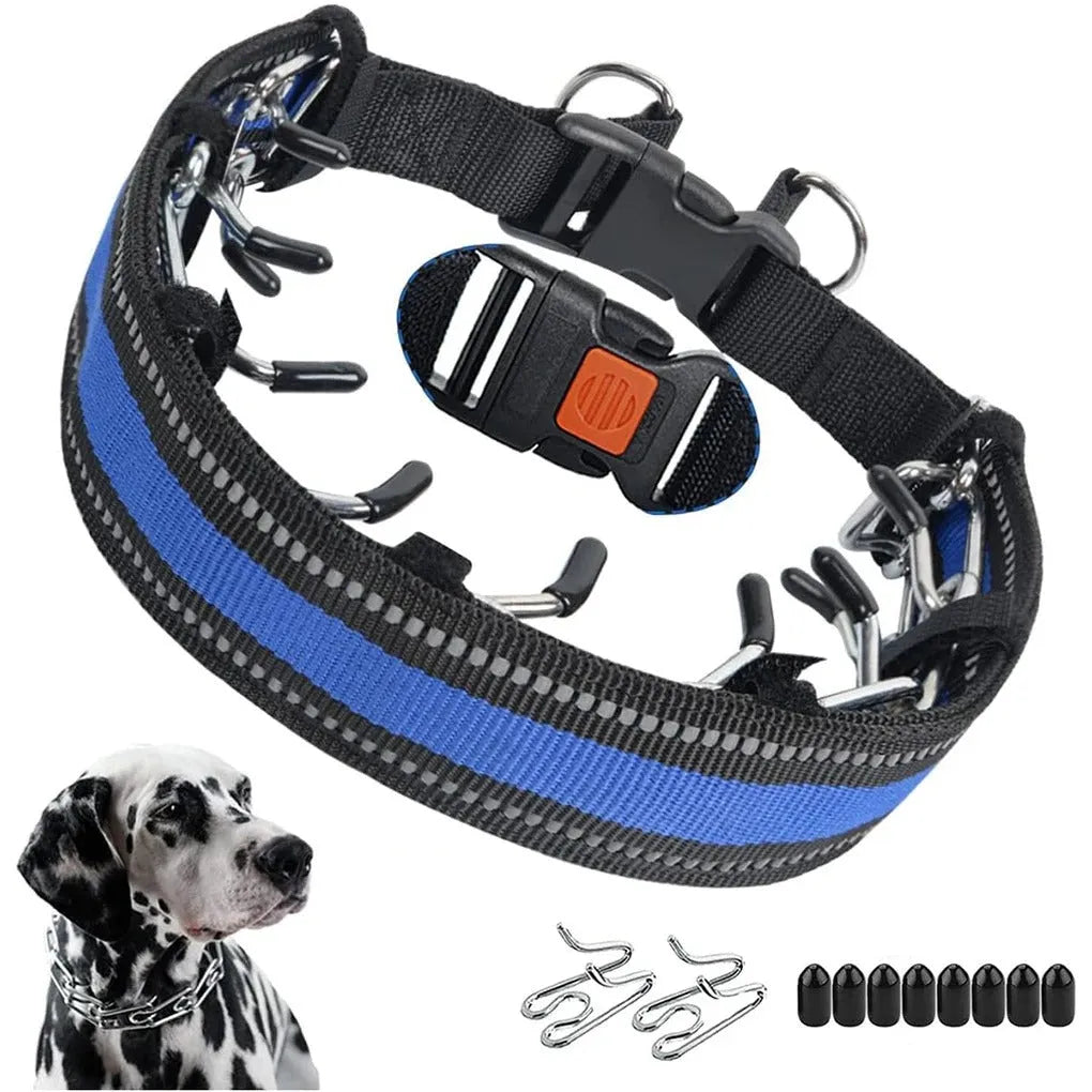 Adjustable Dog Walking Training Collar for Leash Control