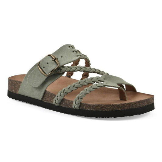 Women’s Braided Cork Footbed Sandals