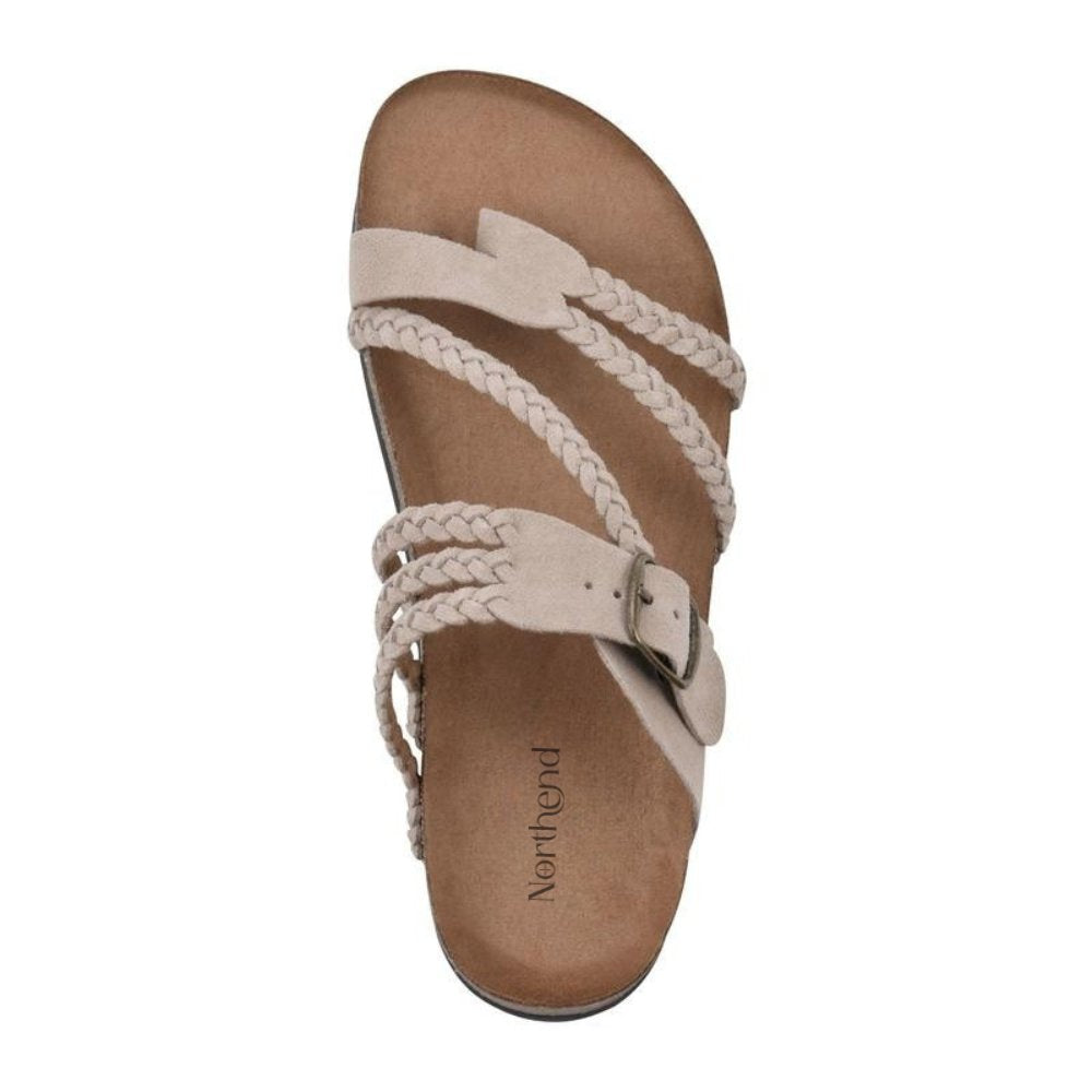 Women’s Braided Cork Footbed Sandals