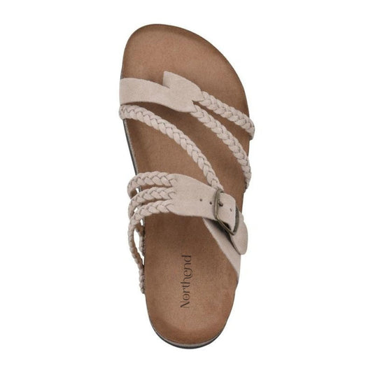 Women’s Braided Cork Footbed Sandals