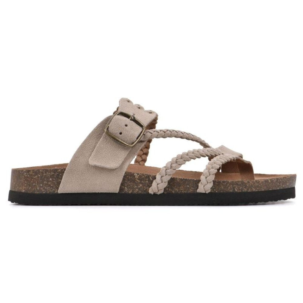 Women’s Braided Cork Footbed Sandals