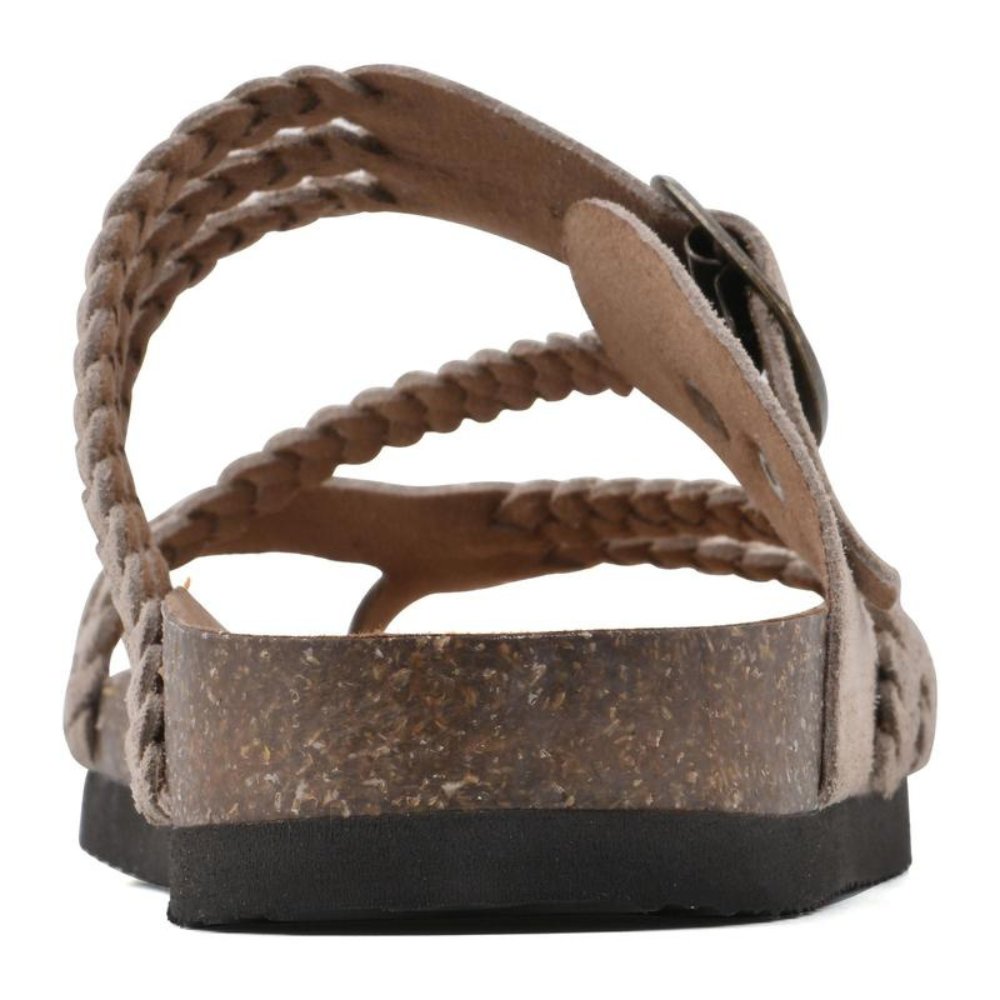 Women’s Braided Cork Footbed Sandals