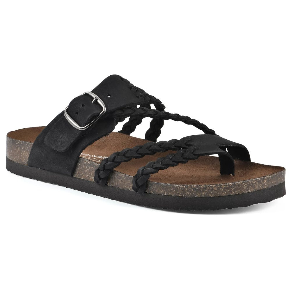 Women’s Braided Cork Footbed Sandals