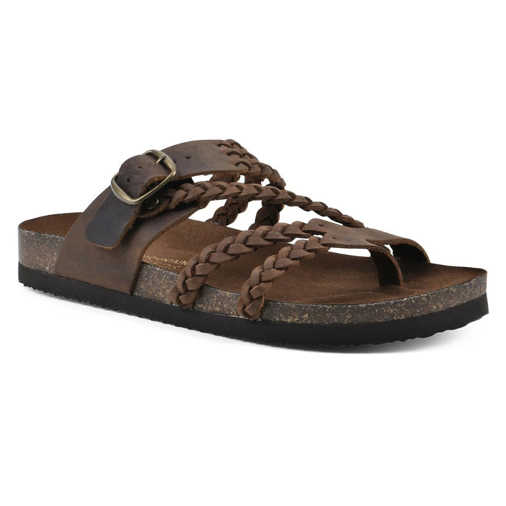 Women’s Braided Cork Footbed Sandals