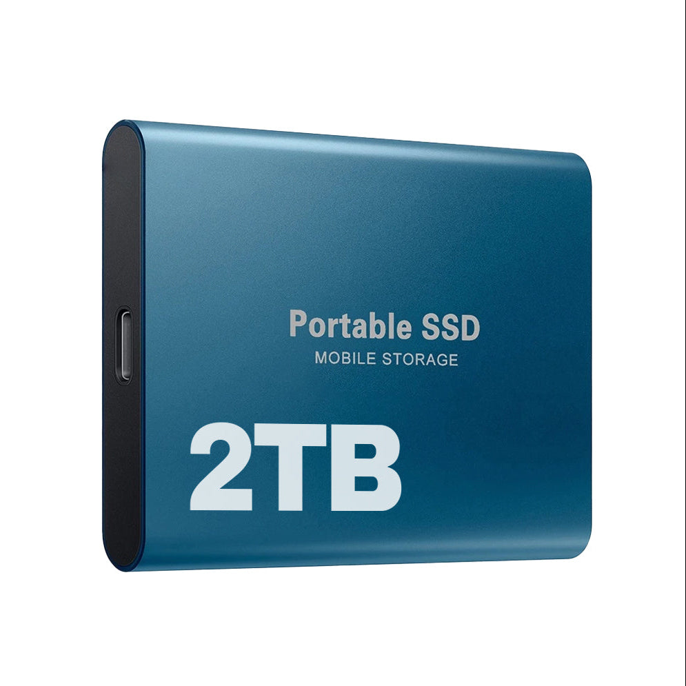 2TB External SSD – USB-C Portable Storage Drive