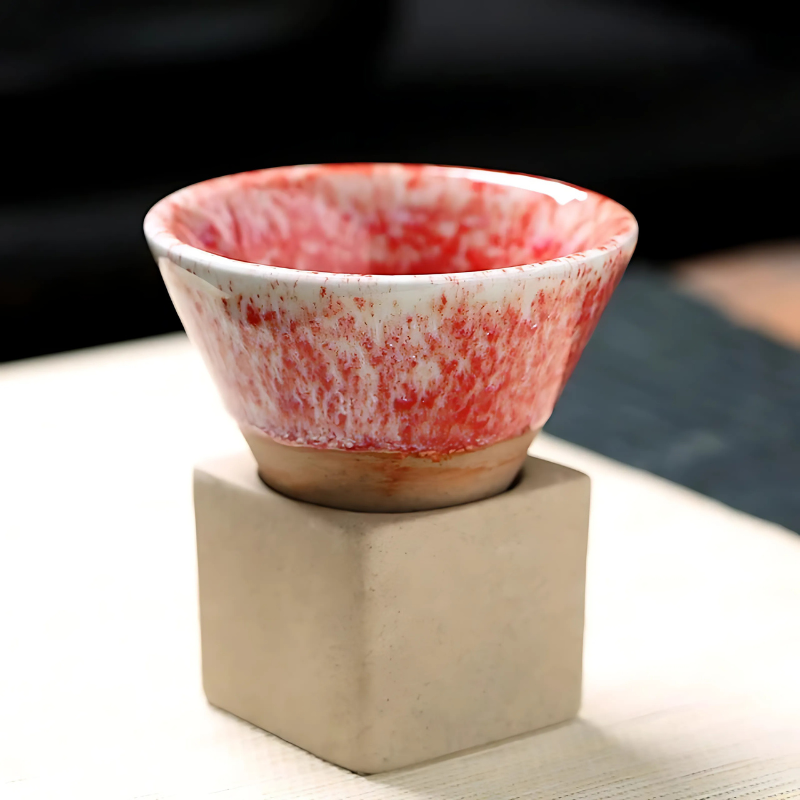2-Piece Glazed Ceramic-Style Mug Set
