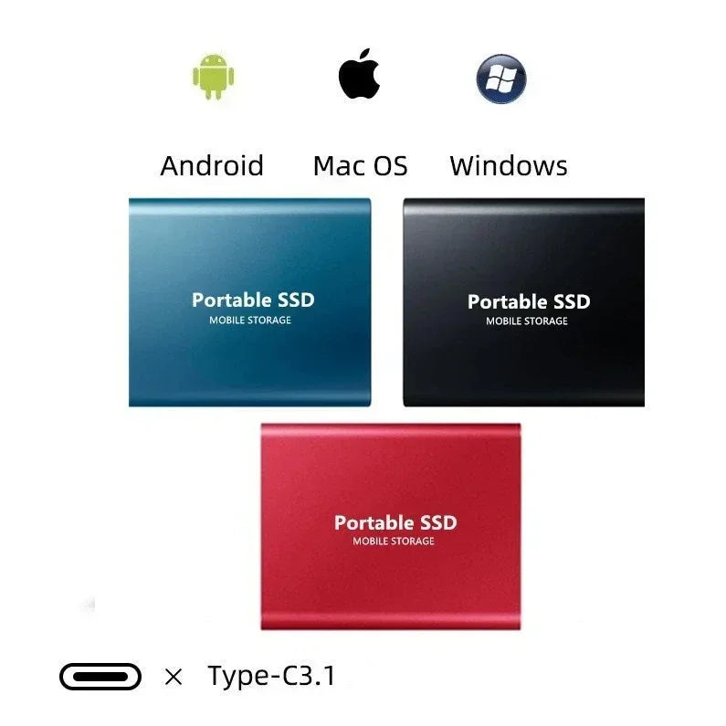 Portable External SSD – High-Speed Storage Drive for Backup & Travel