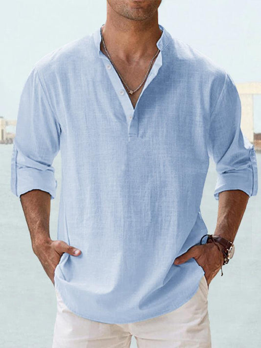 Men’s Casual Button-Up Shirt