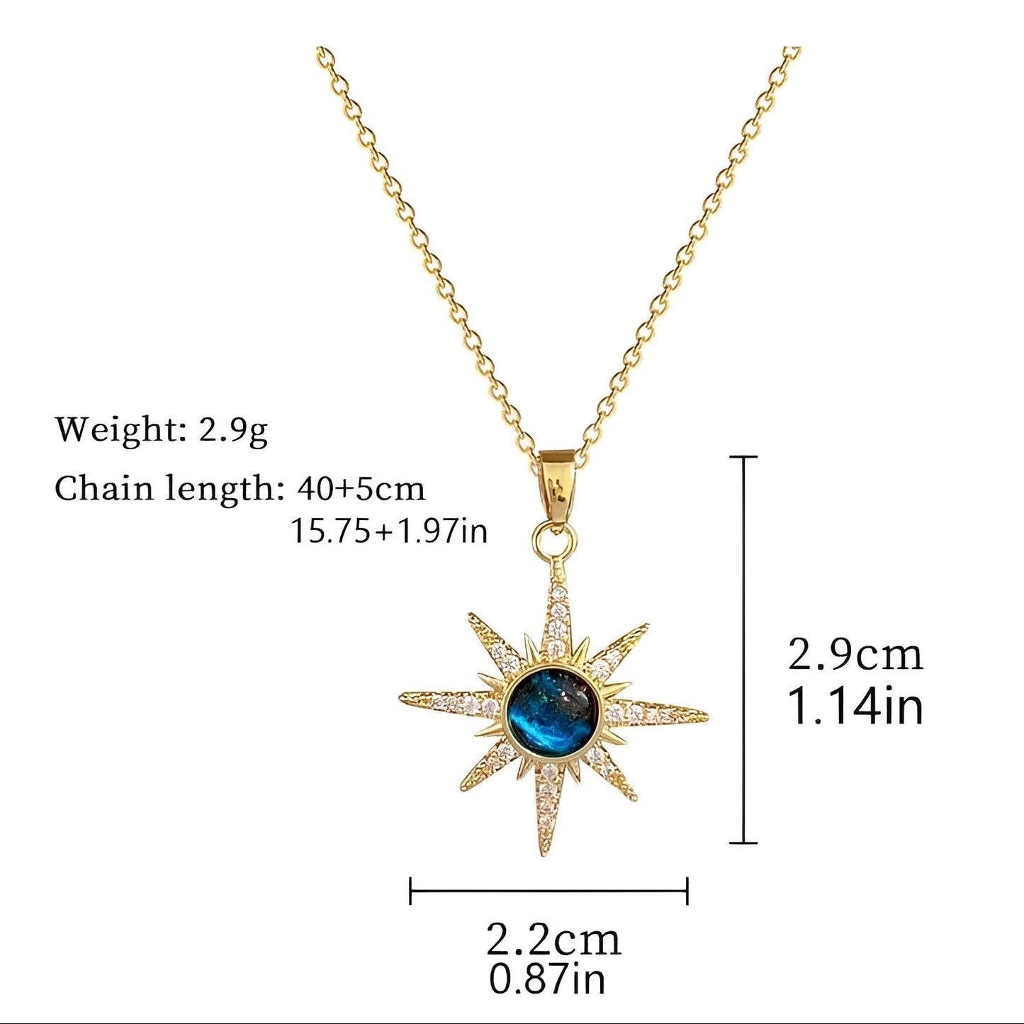 Aquamarine Necklace for Women