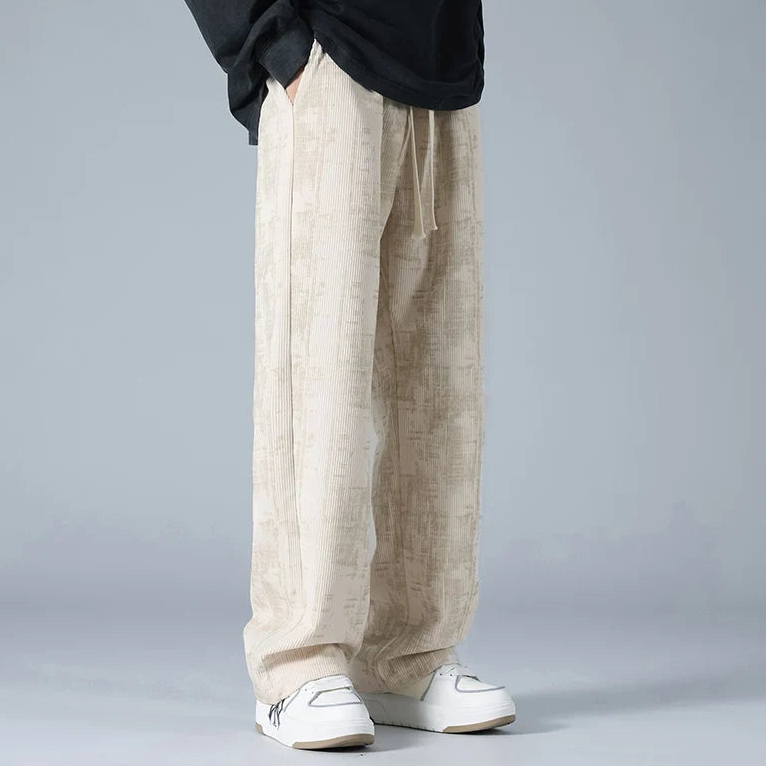 Men’s Corduroy Pants with Drawstring