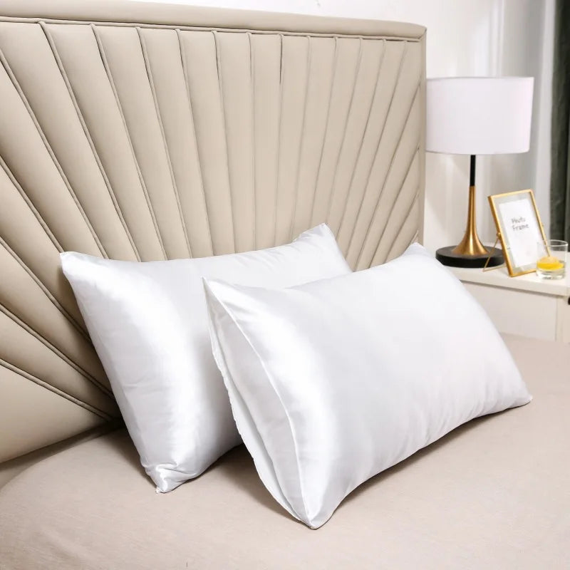 Silk Pillowcase – Cooling & Hypoallergenic for Sensitive Skin