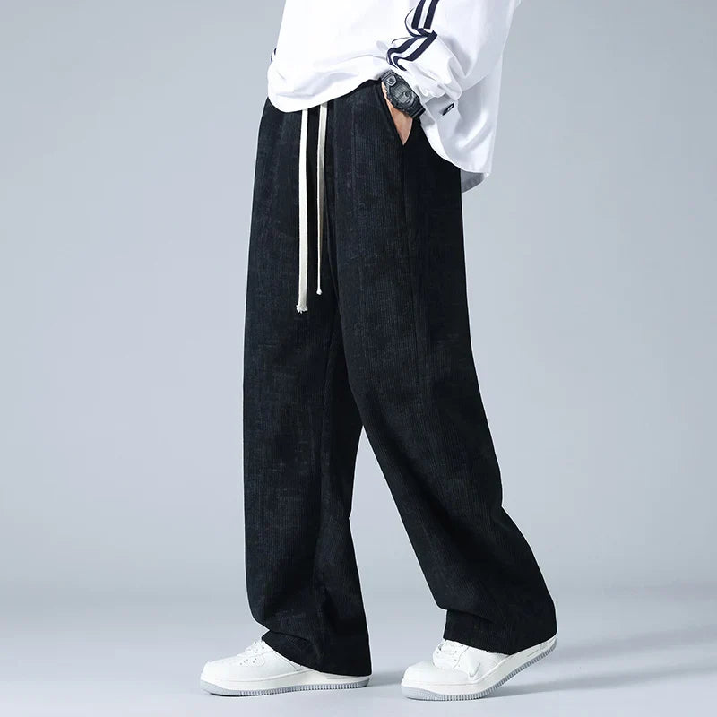 Men’s Corduroy Pants with Drawstring