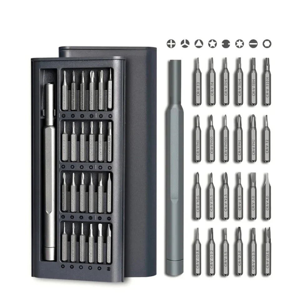 Mini Electric Screwdriver Set – 25-in-1 Precision Drill Kit