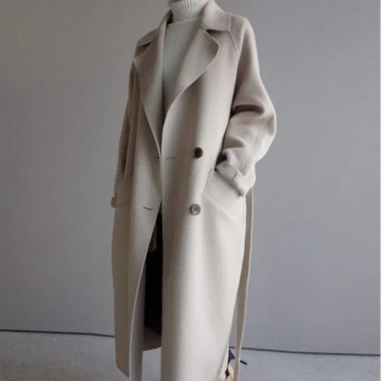 Women’s Wool Blend Long Coat