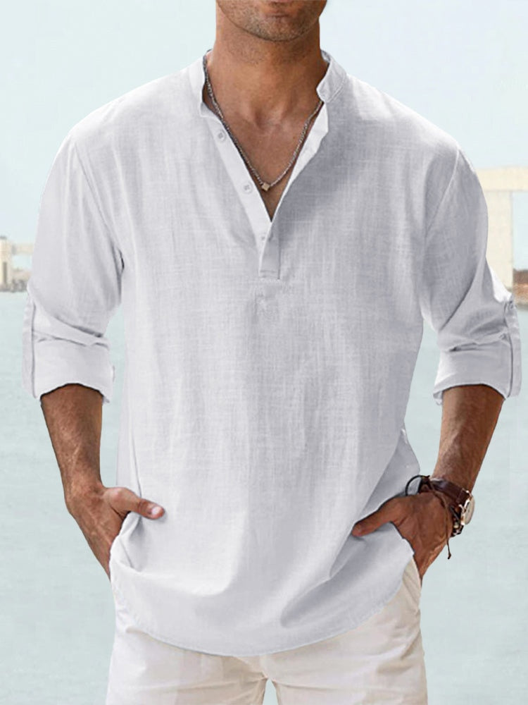 Men’s Casual Button-Up Shirt