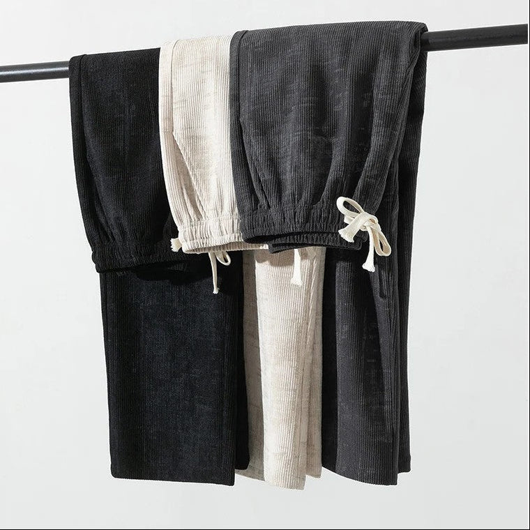 Men’s Corduroy Pants with Drawstring