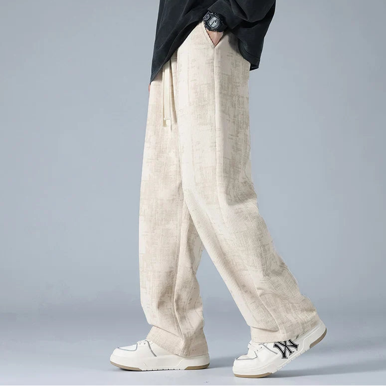 Men’s Corduroy Pants with Drawstring