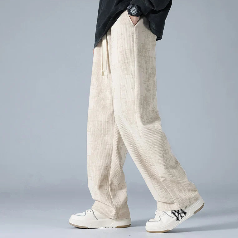 Men’s Corduroy Pants with Drawstring