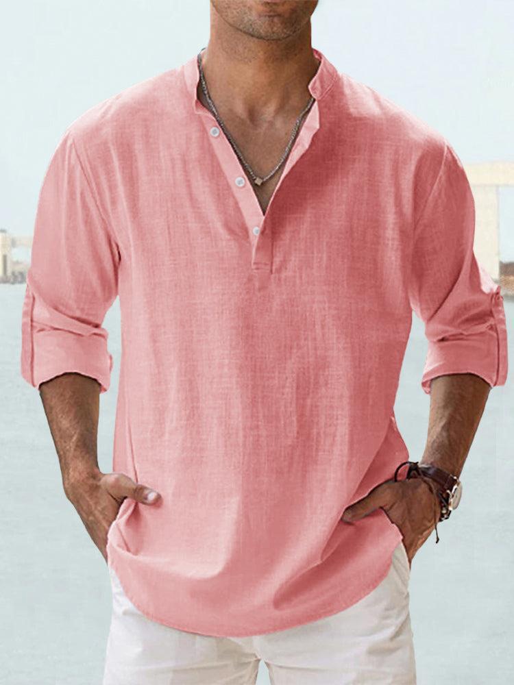 Men’s Casual Button-Up Shirt