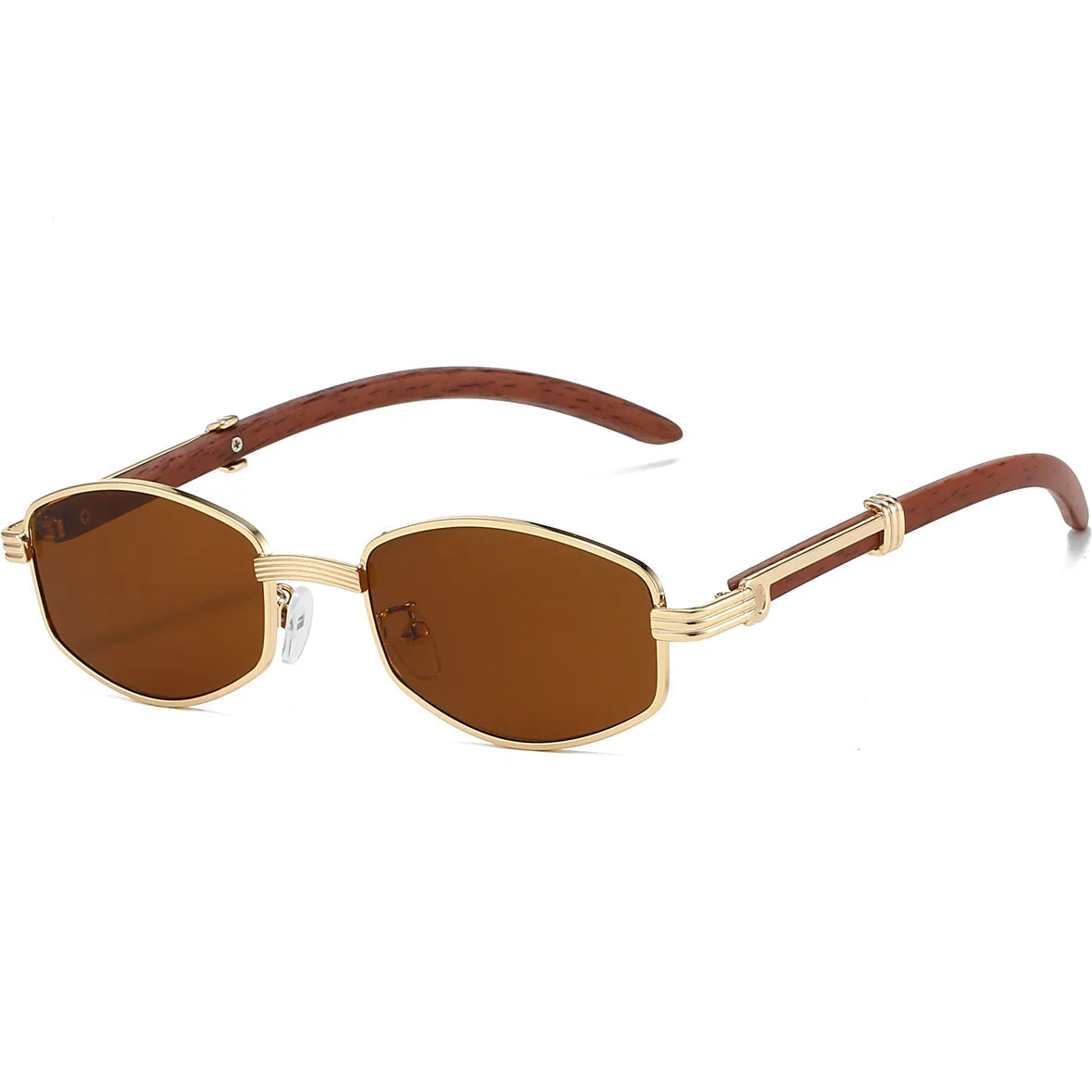 Vintage Hexagon Sunglasses for Women
