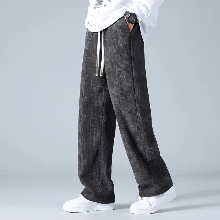 Men’s Corduroy Pants with Drawstring