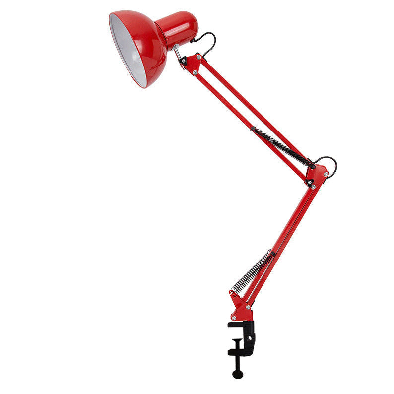 Modern Adjustable Table Lamp – Wooden & Metal LED Desk Light