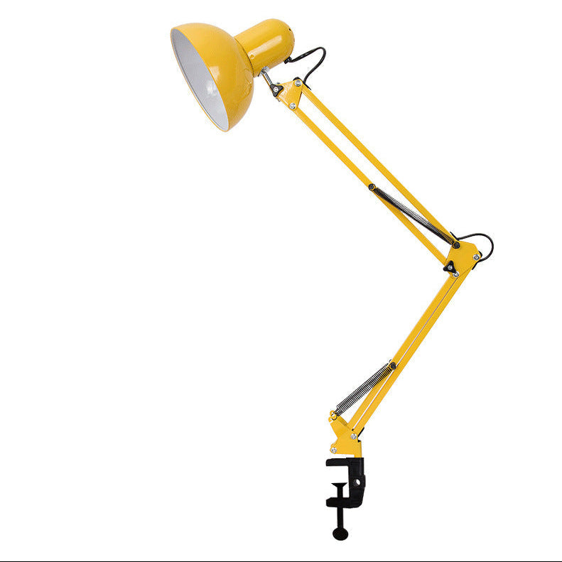 Modern Adjustable Table Lamp – Wooden & Metal LED Desk Light