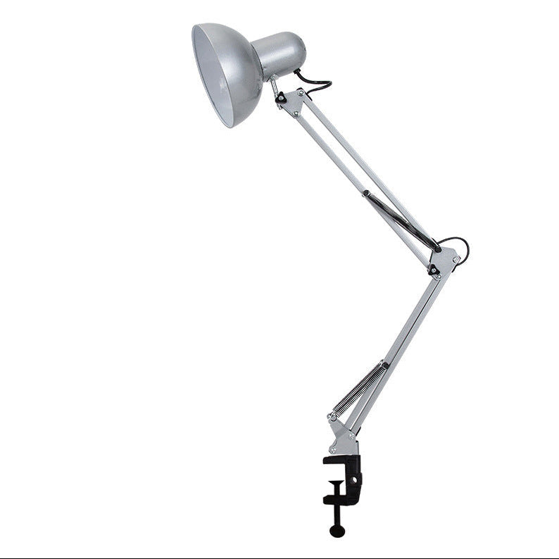 Modern Adjustable Table Lamp – Wooden & Metal LED Desk Light