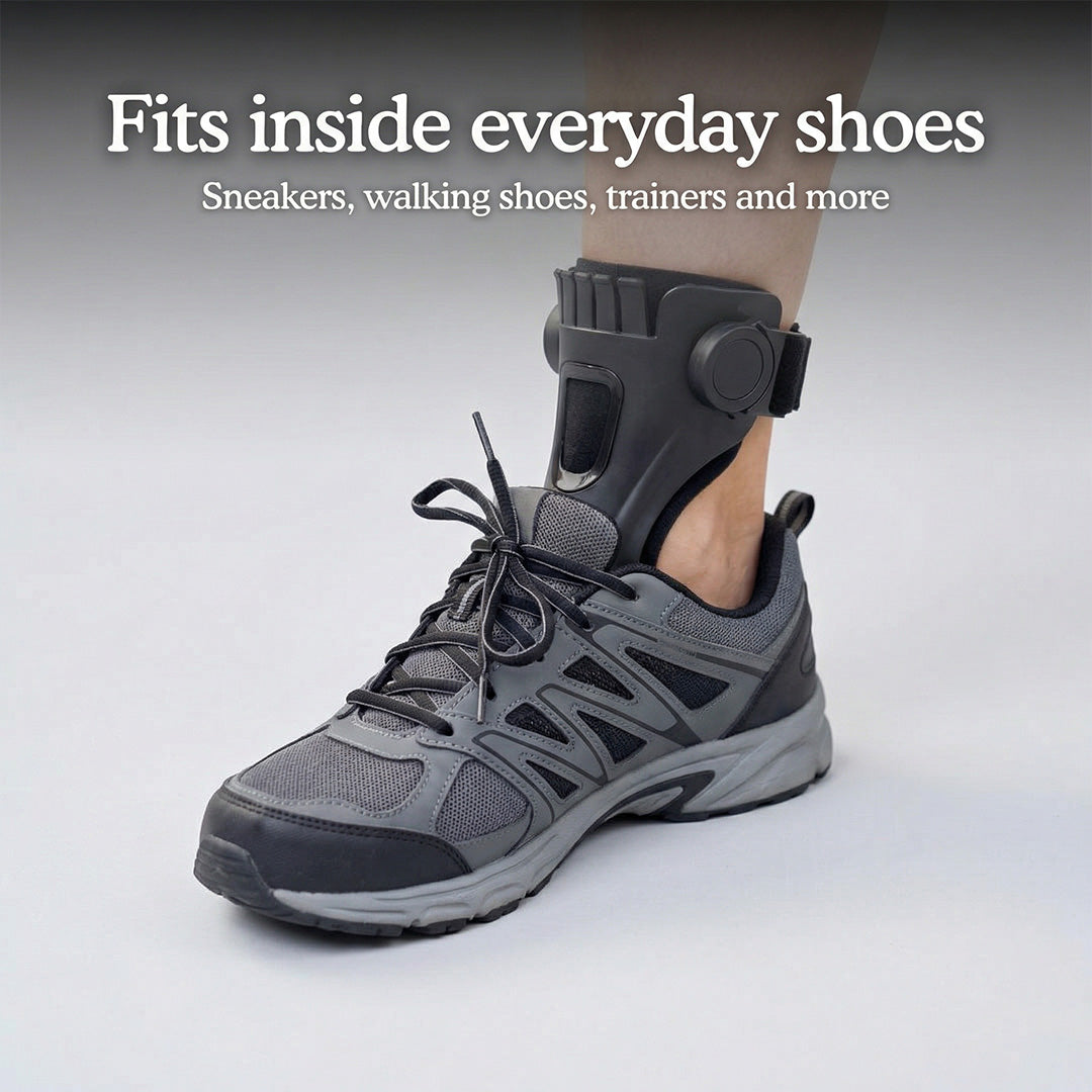 Adjustable Ankle Foot Orthosis Brace Drop Foot Toe Lift Splint