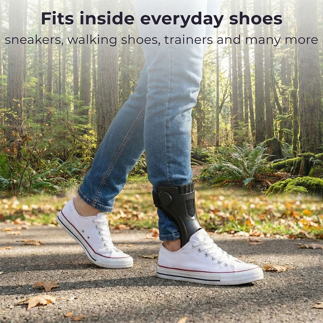Adjustable Ankle Foot Orthosis Brace Drop Foot Toe Lift Splint