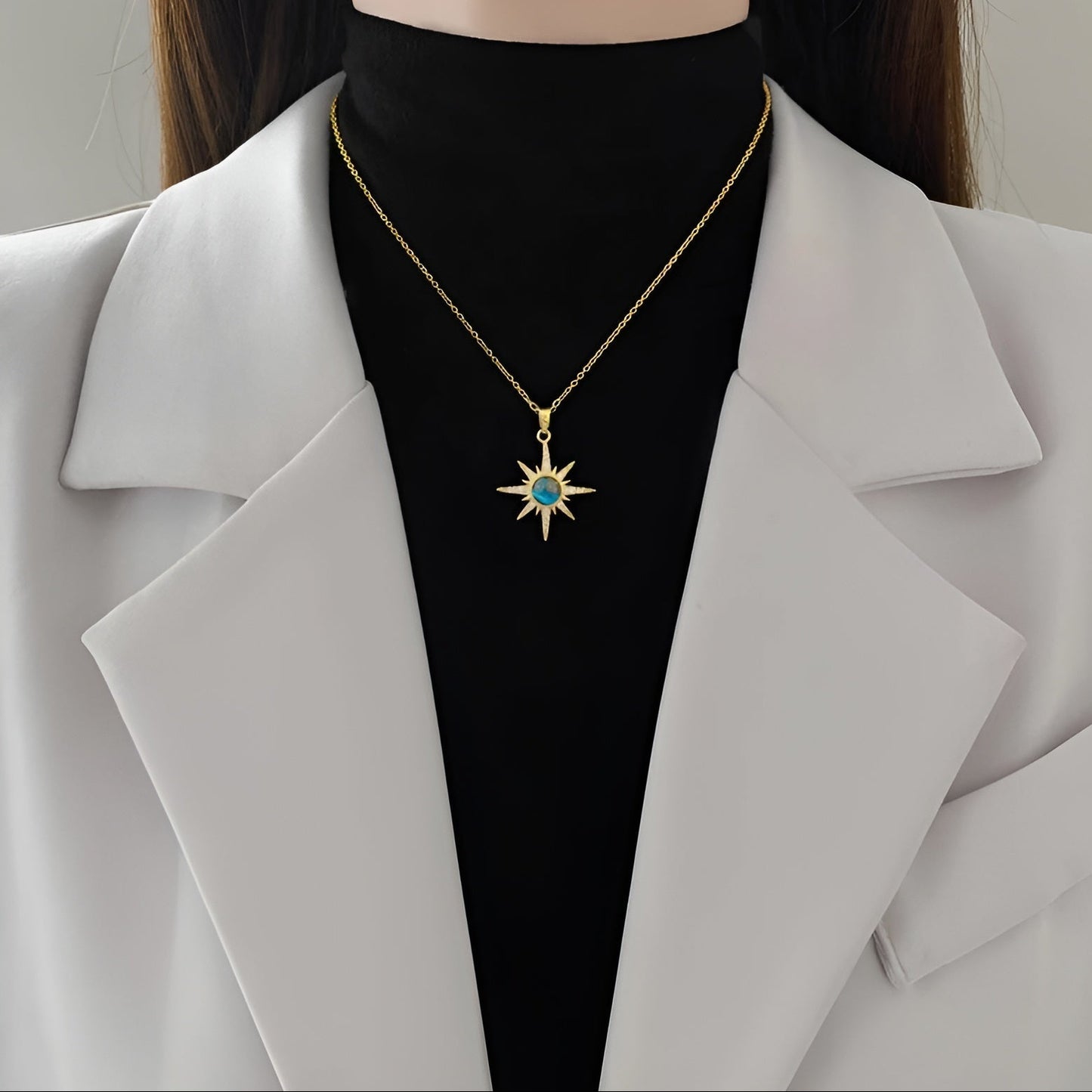 Aquamarine Necklace for Women