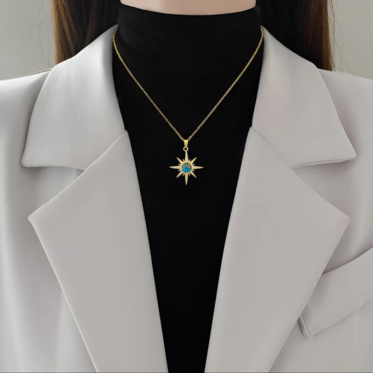 Aquamarine Necklace for Women