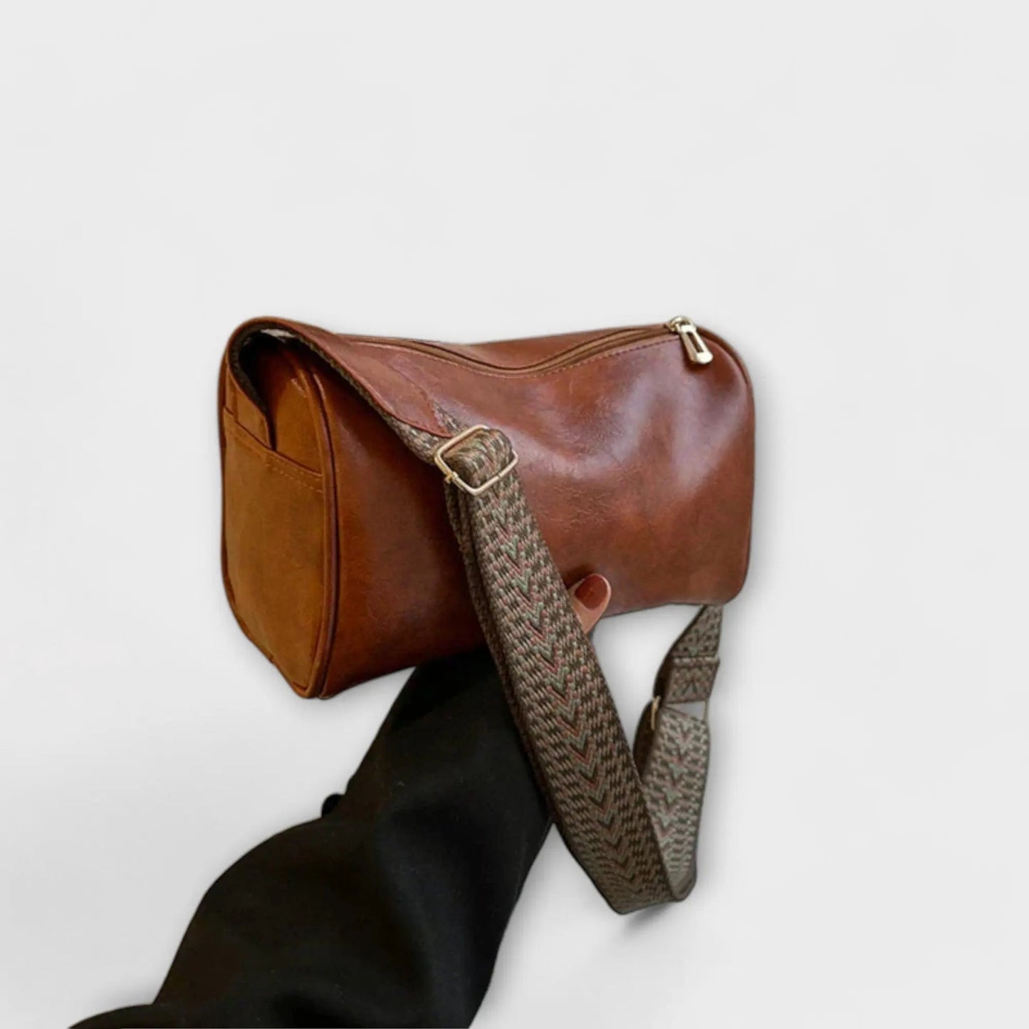 Women’s Vintage Crossbody Bag with Adjustable Strap