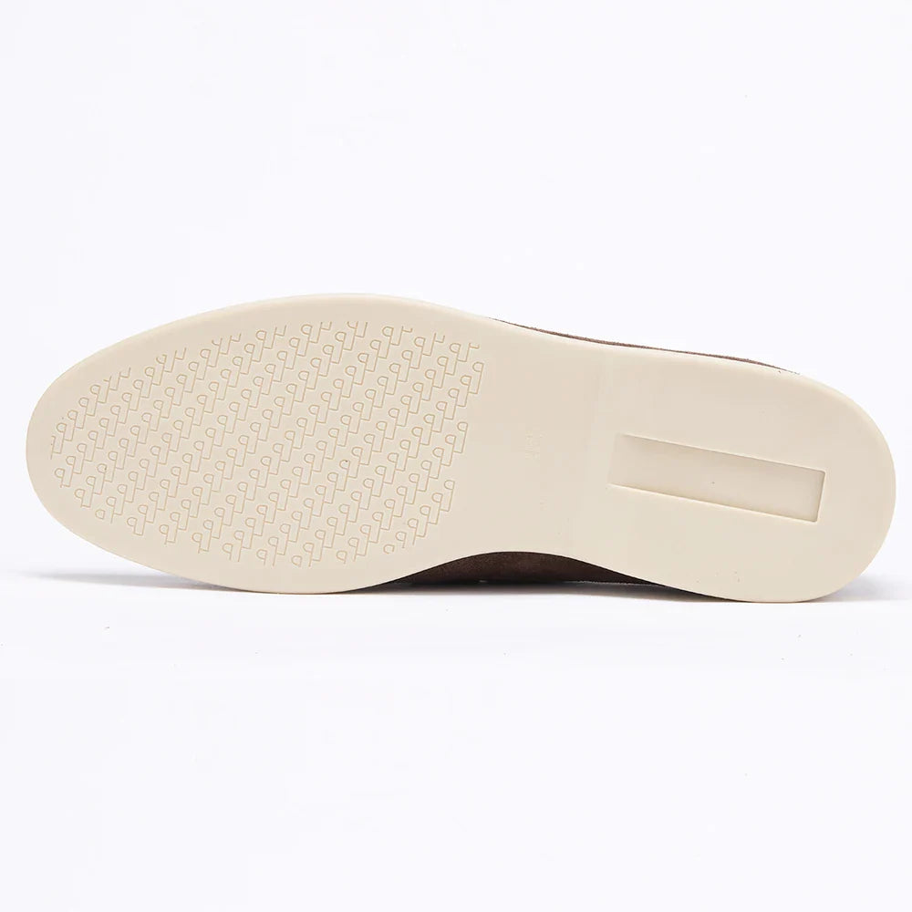 Men’s Nubuck Suede Loafers with Leather Lining